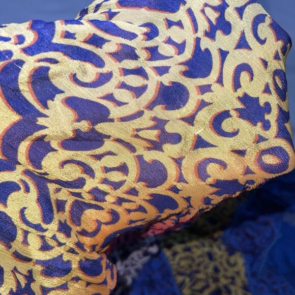 Nicole Miller Artelier Dress Size M Multicolored Leopard Sheer Mini Off Shoulder - Picture 12 of 12